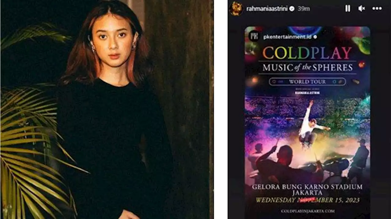 Penyanyi Rahmania Astrini Jadi Tamu Spesial Konser Coldplay di Jakarta - Tribunnews.com