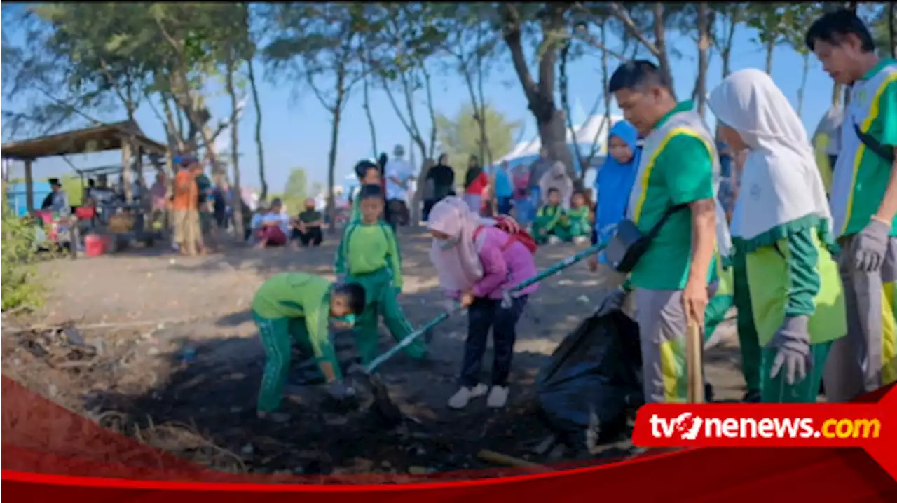 Moment Hari Lingkungan Hidup Sedunia, PLN NP Laksanakan Coastal Clean Up Serentak Bersama KLHKl