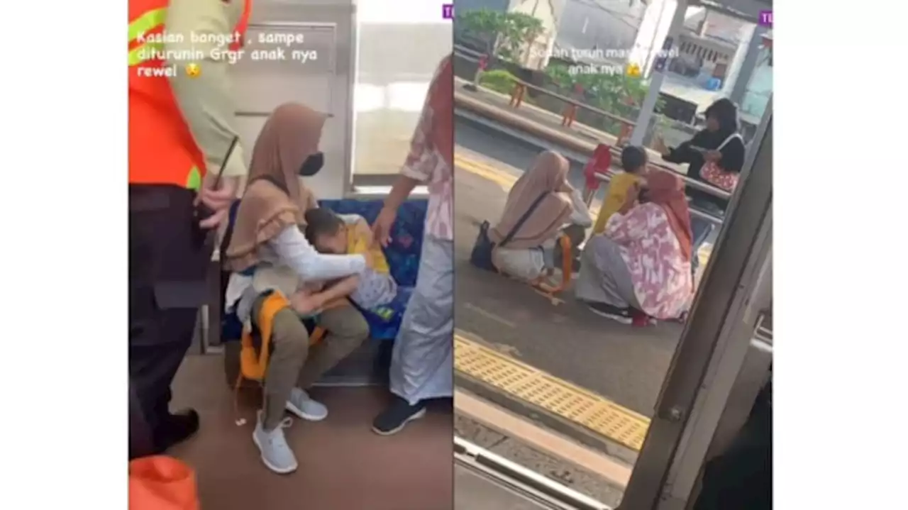 Viral Penumpang KRL Diturunkan Petugas Gegara Anak Rewel, Netizen: Di Mana Hati Nurani Pak