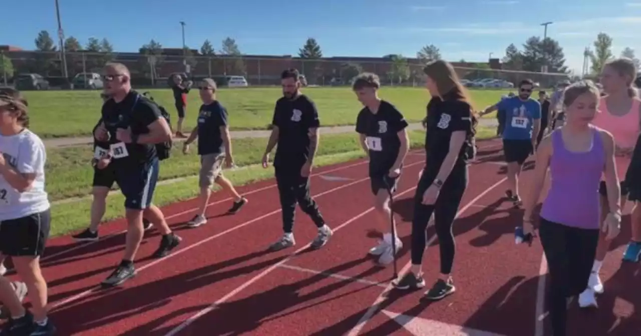 Formerly paralyzed Aurora teen walks in a 5K race