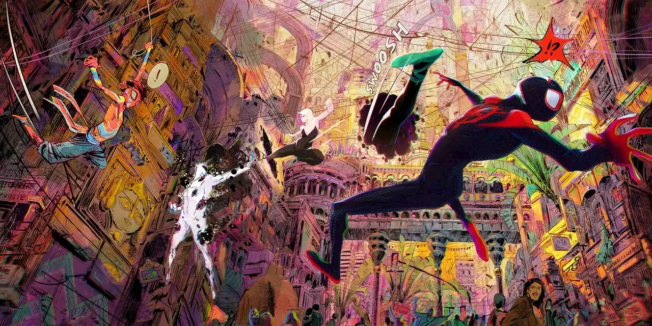 In ‘Across the Spider-Verse,’ 150 Spider-Man Variants