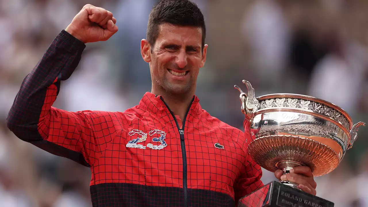 Djokovic wins record 23rd slam title at Roland-Garros