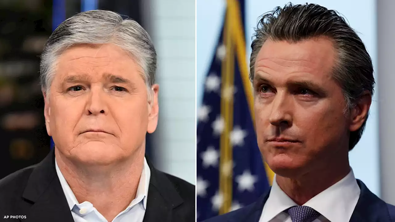 Gov. Newsom spars with Fox News host Hannity over Biden, immigration and the economy