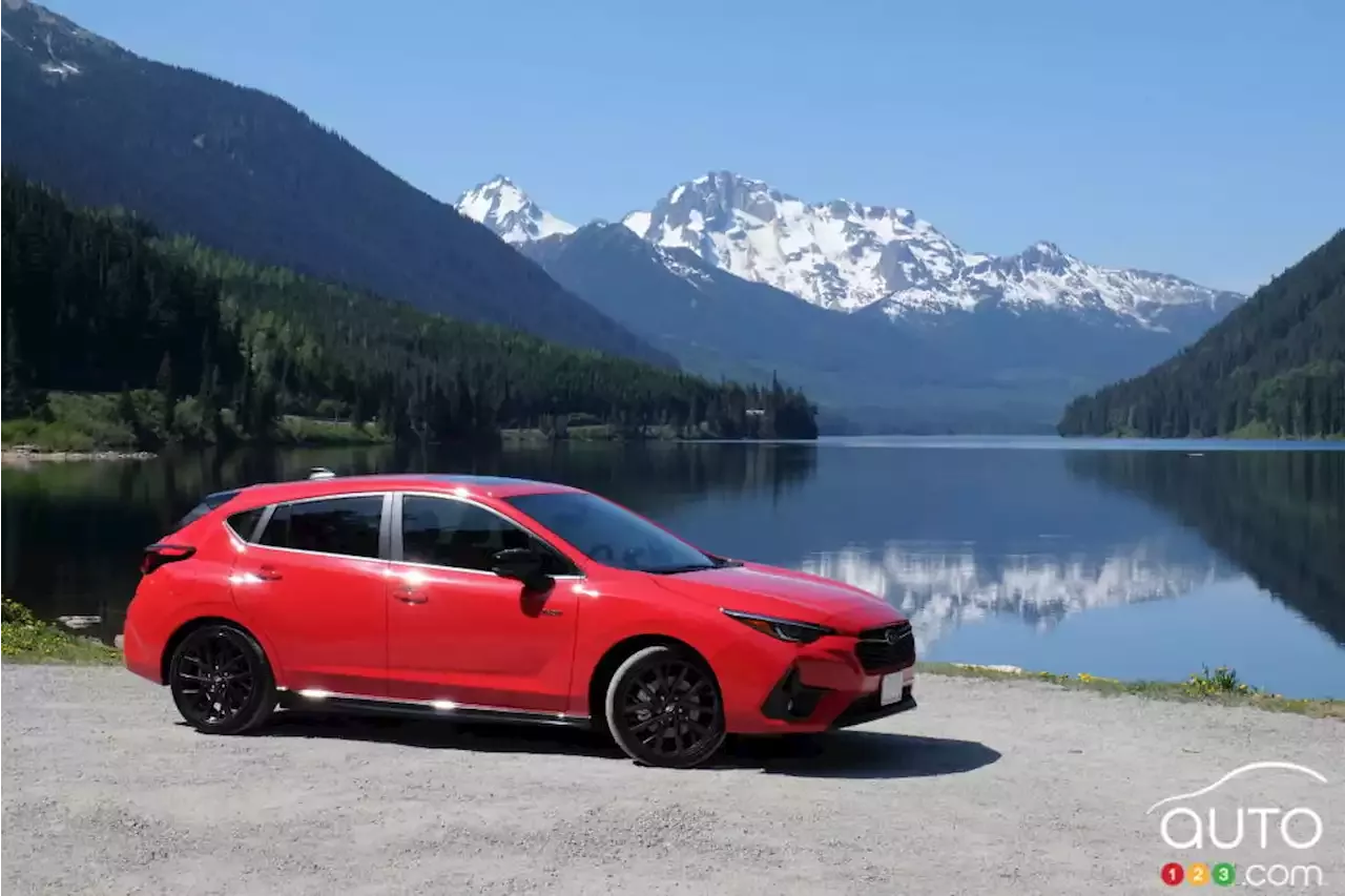 Subaru Impreza 2024 premier avis, test Essais routiers Auto123