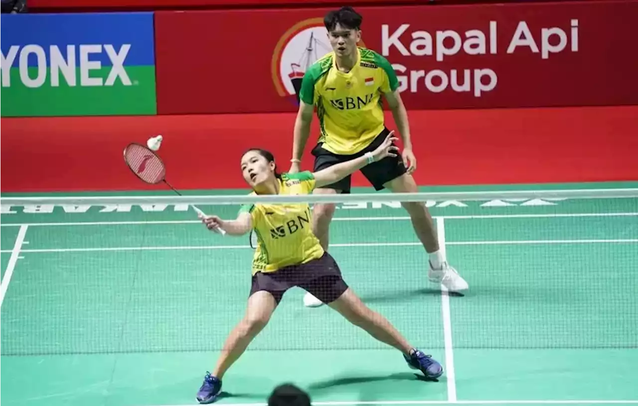 Indonesia Open 2023: Adnan/Nita Kewalahan Hadapi Zheng/Huang