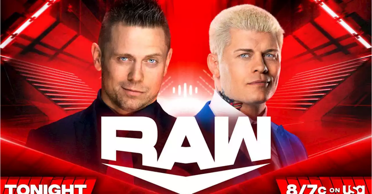 WWE Raw Tonight: Cody Rhodes Faces The Miz in Latest Indignity