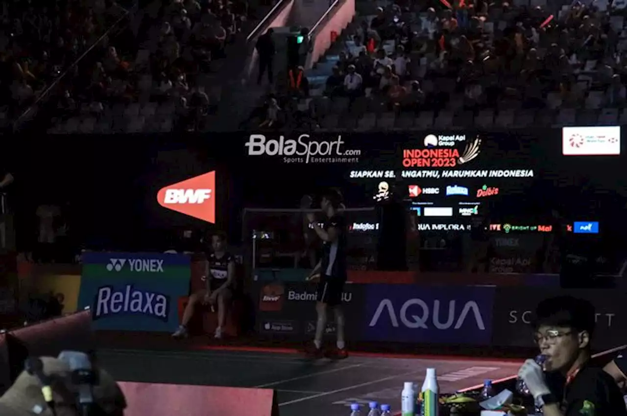 Indonesia Open 2023 Diwarnai Kejadian Mengejutkan, Mati Lampu - Bolasport.com