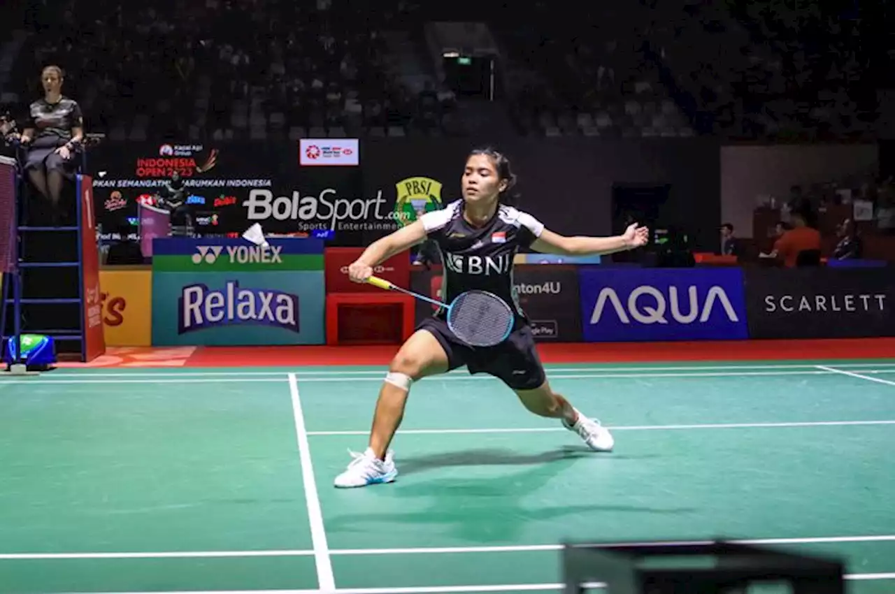 Indonesia Open 2023 - Tren Lolos dari Babak Pertama Berakhir, Gregoria Akui Kesalahan Diri Sendiri - Bolasport.com