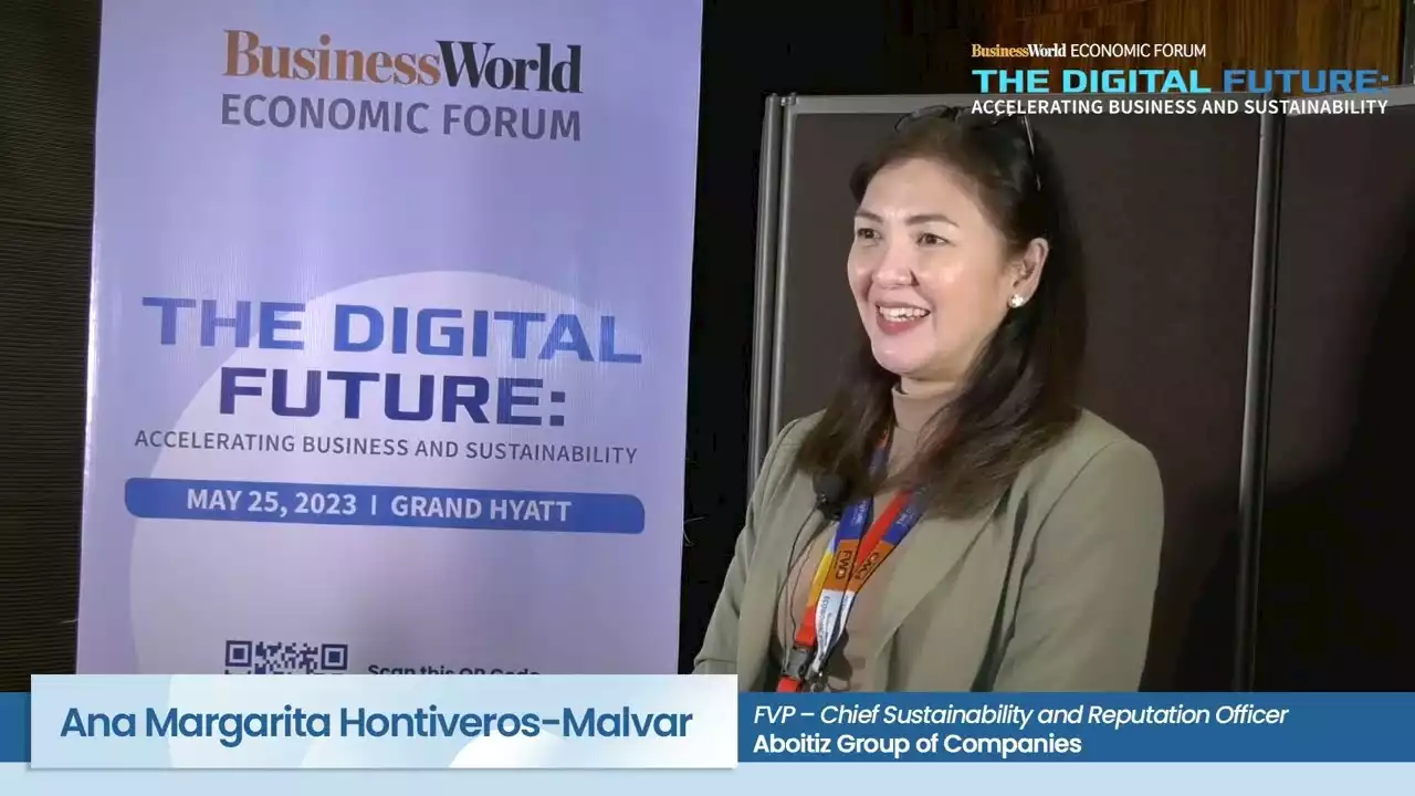 Ana Margarita Hontiveros-Malvar of Aboitiz group on leveraging technology for sustainability