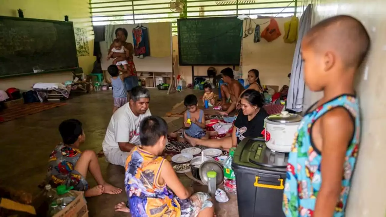 Residents in for months-long displacement as Philippine volcano spews lava, gases