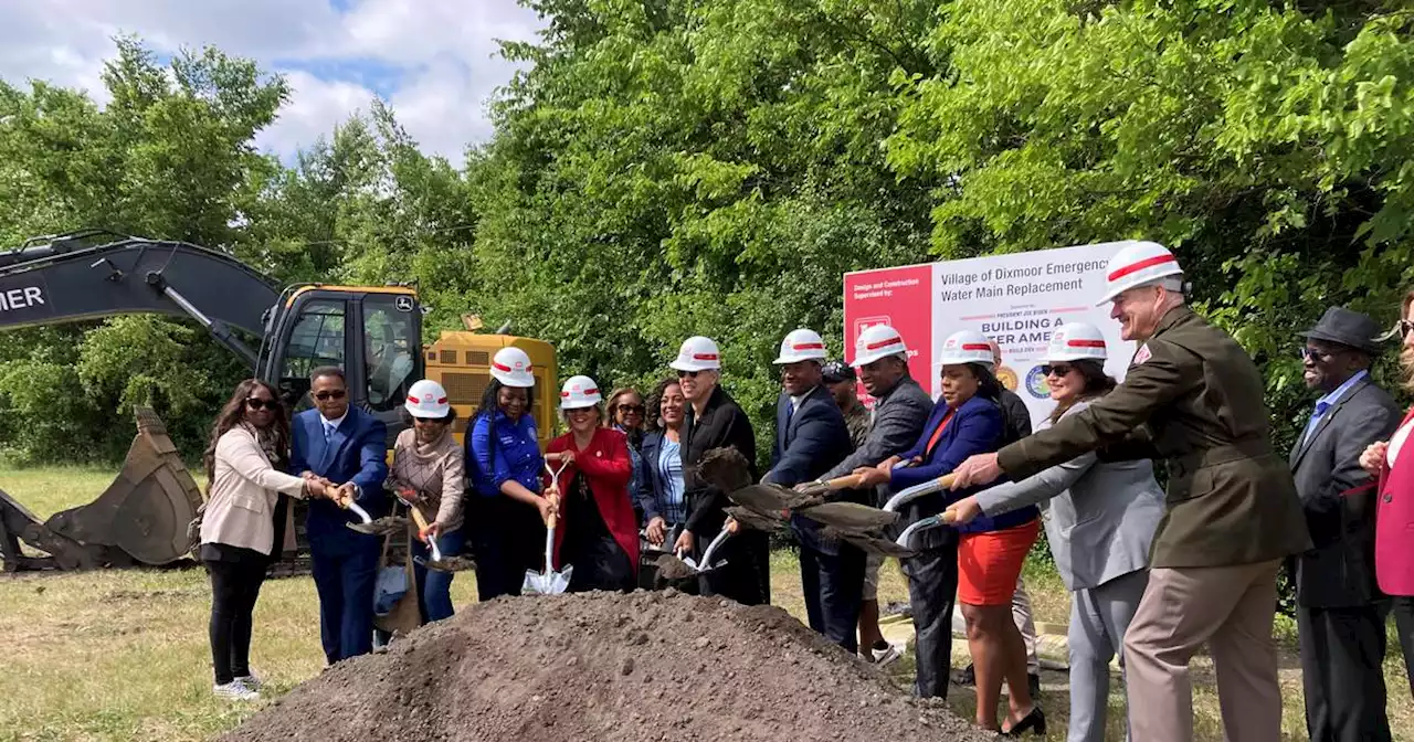 Construction begins on $2 milllion water main in Dixmoor