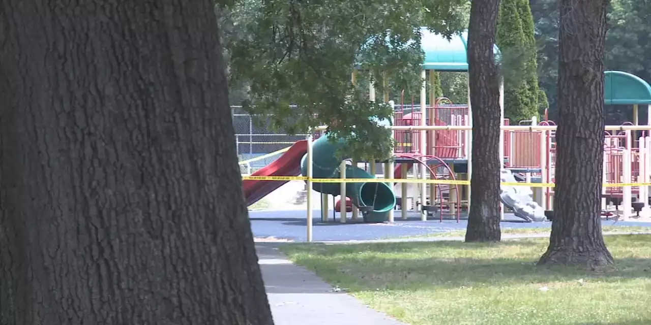 Officials: 2 children hurt after acid is poured onto playground slides