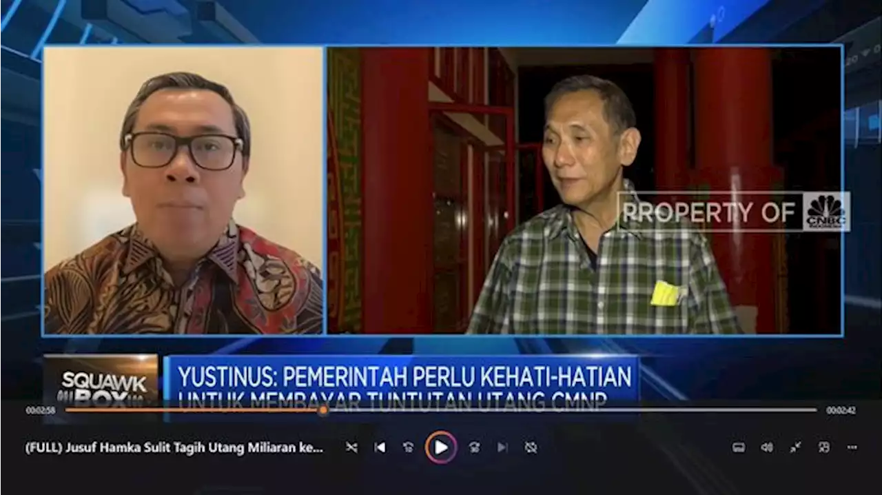 Kemenkeu Ogah Sembarang Bayar ke Jusuf Hamka: Ini Uang Rakyat