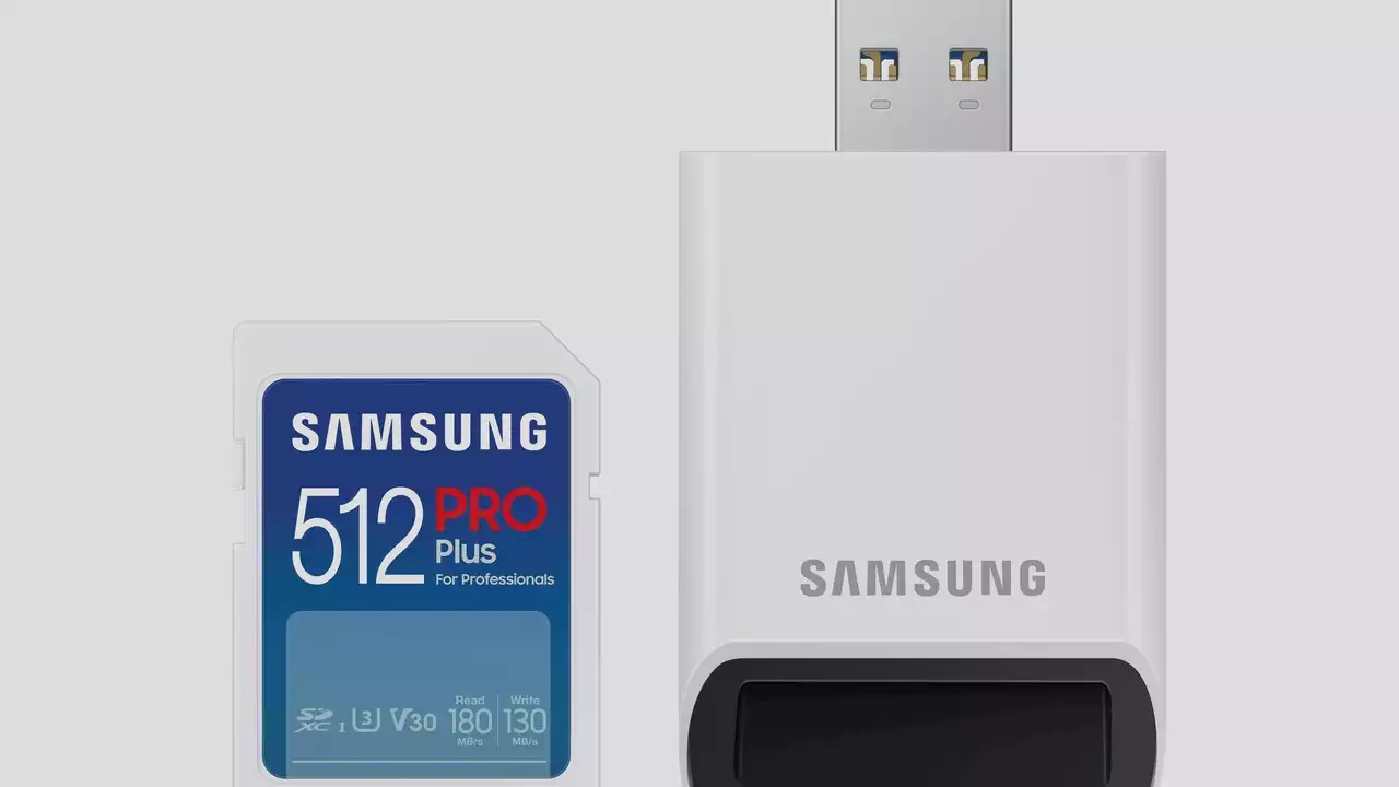 Samsung Pro Plus: SD-Karten im Vollformat bringen Kartenleser gleich mit