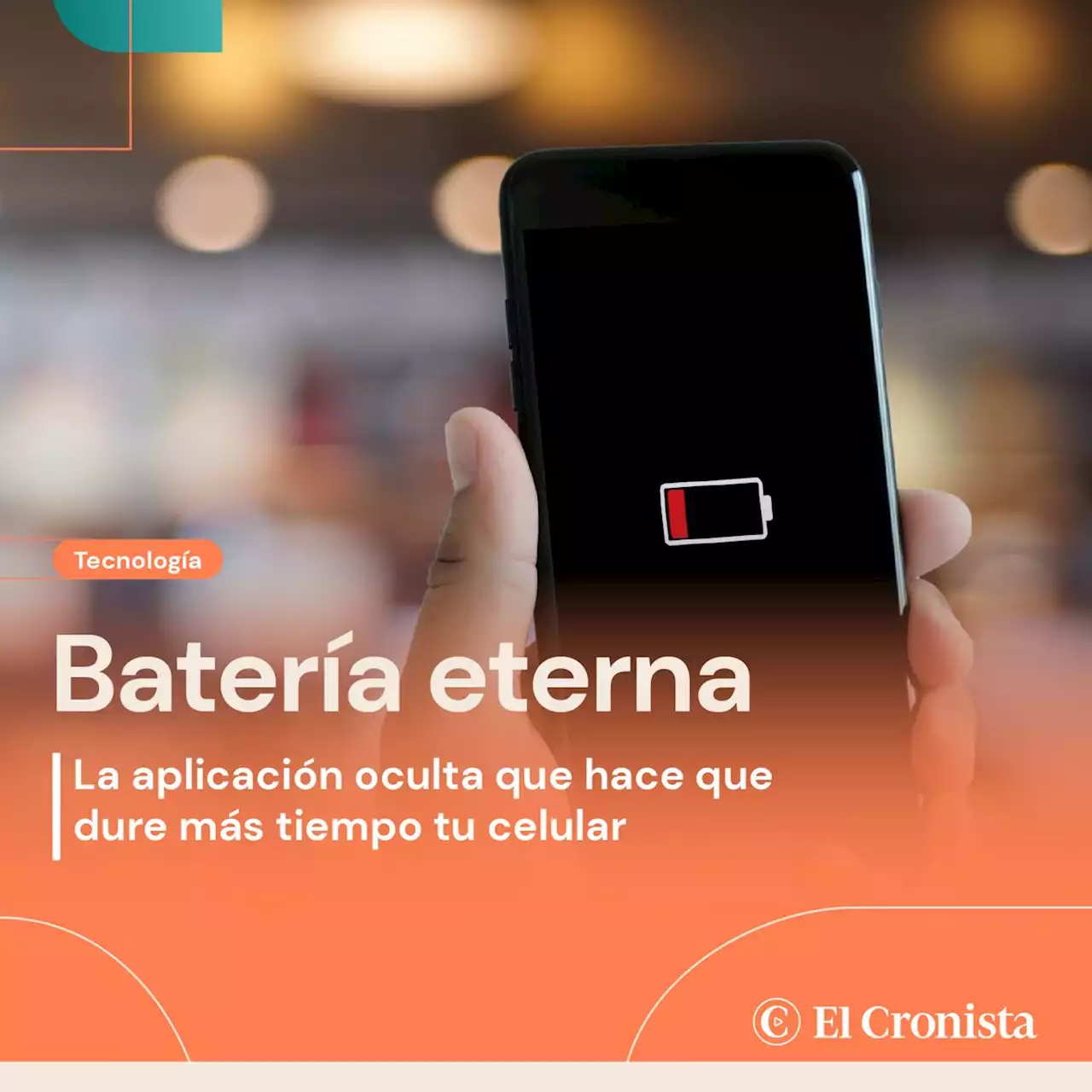 Alerta celulares: la aplicaci�n oculta que hace que la bater�a dure m�s tiempo