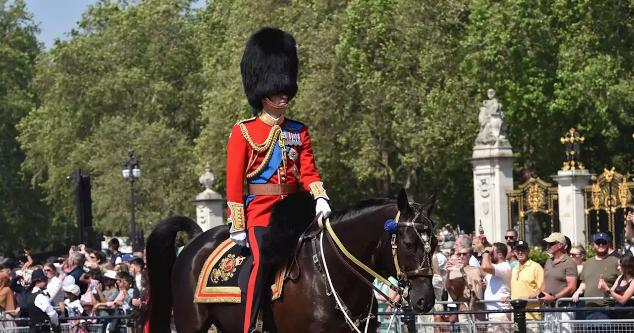 Prince William makes touching change to uniform before Trooping the Colour