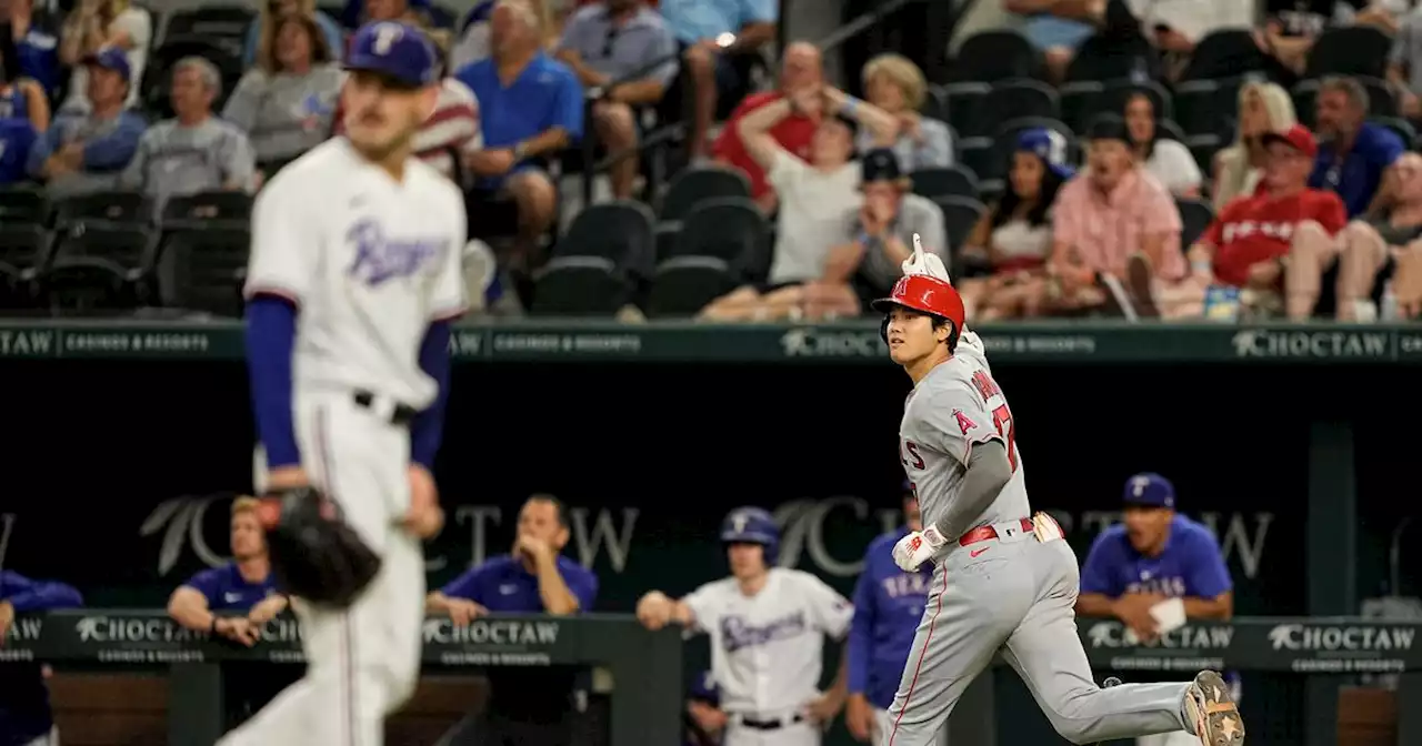 Shohei Ohtani vs. Rangers bullpen went as expected, but other elements of loss were worse