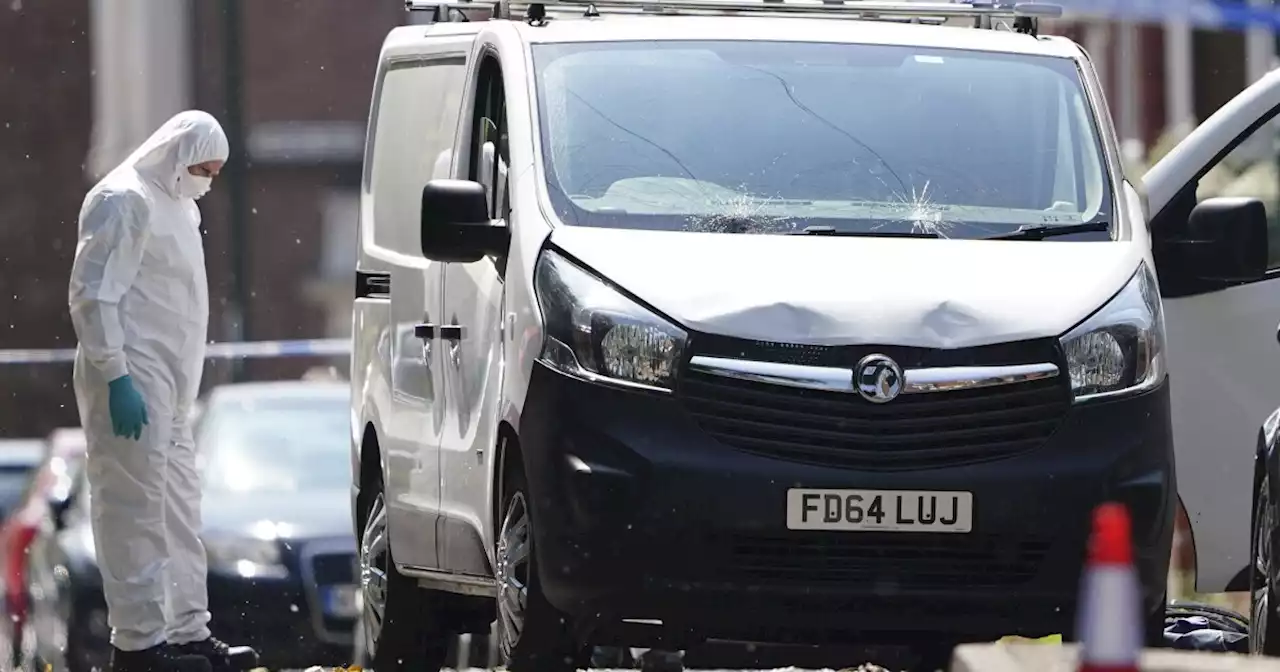 Nottingham stabbing: Van used to hit pedestrians belonged to a victim, police say