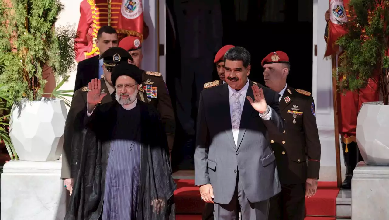 Irans Präsident Raisi trifft Amtskollegen Maduro in Venezuela