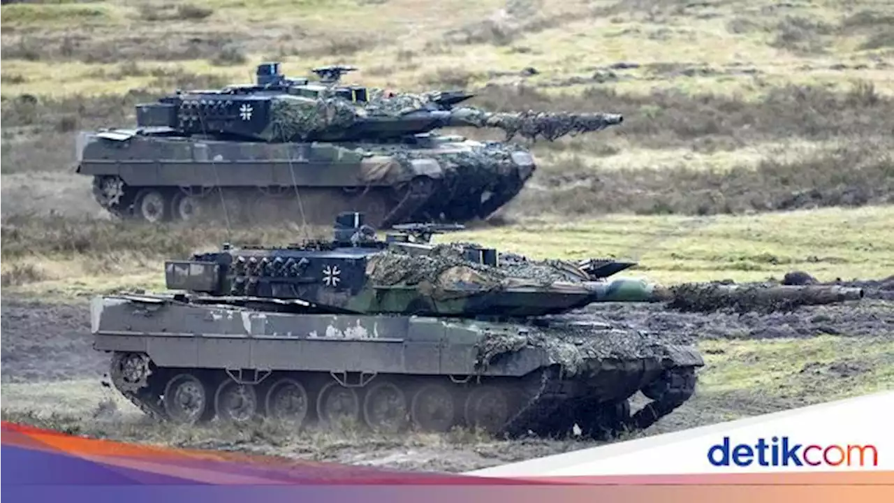 Rusia Rebut Tank Jerman-AS dalam Pertempuran di Ukraina