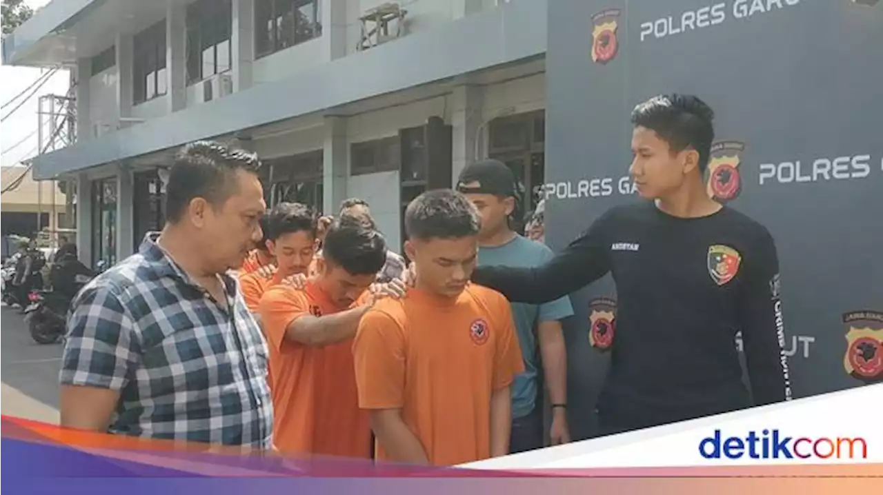 Tampang 5 Bang Jago Pengeroyok Polisi Saat Urai Kemacetan di Garut