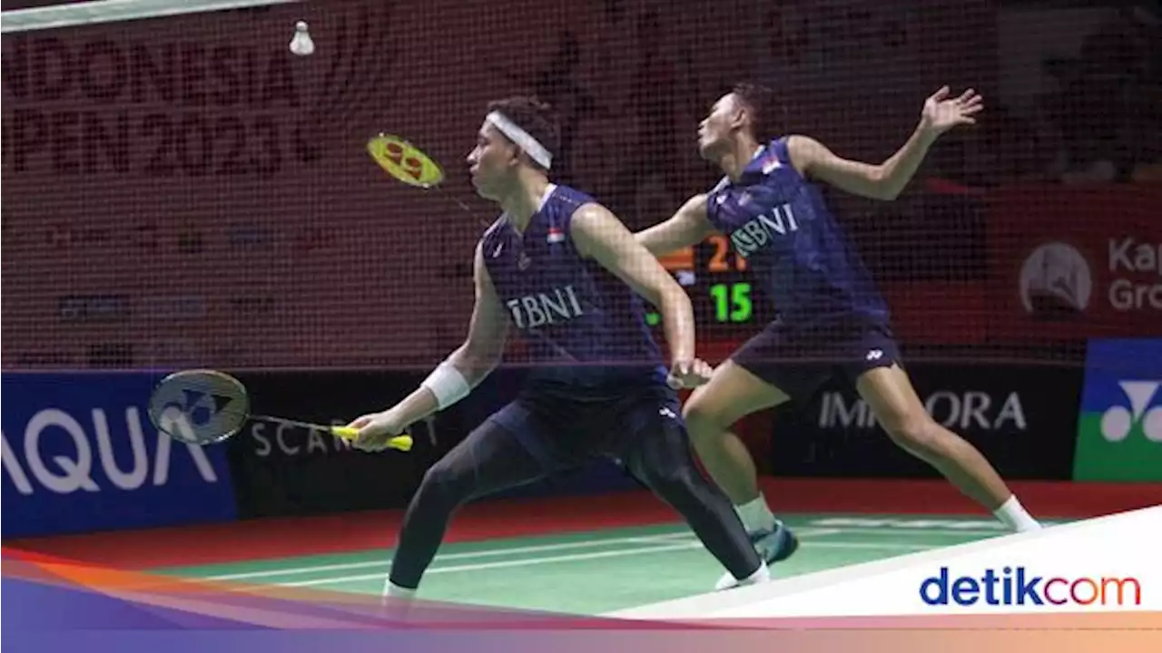 Indonesia Open 2023: Fajar/Rian Tumbangkan Ganda Denmark