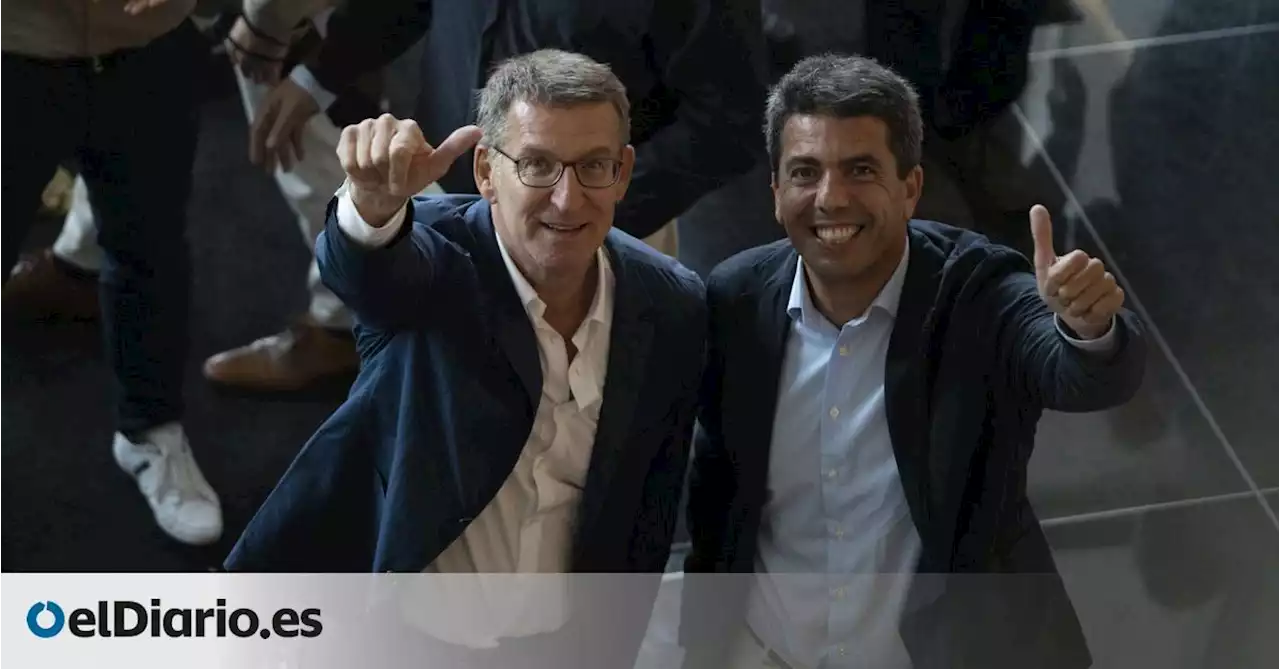 Comunitat Valenciana, Cantabria y Aragón: las tres citas del PP este martes para tratar de formar gobiernos