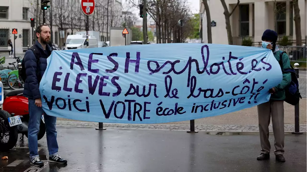 Éducation : six syndicats enseignants appellent à la grève des AESH ce mardi et à un rassemblement devant le ministère