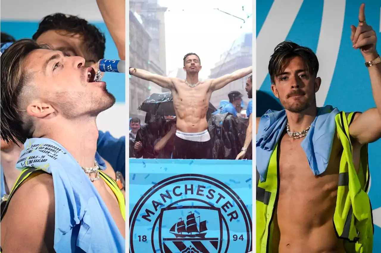 Jack Grealish's Celebrations After Manchester City's Big Football Win Have Been A Total Vibe