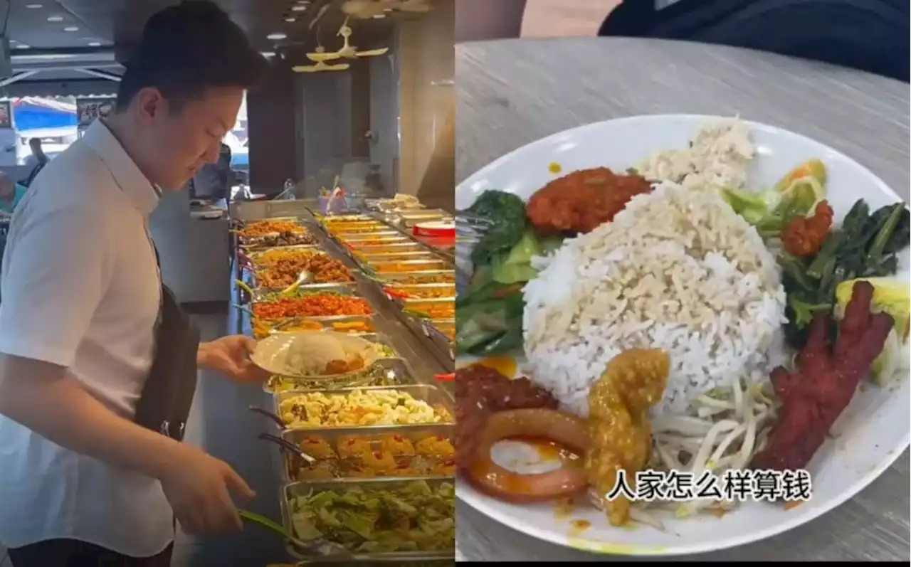 Korean Man Reprimanded For Taking A Bit Of Every Dish At Economy Rice Stall - Hype MY