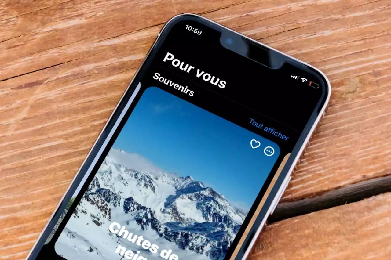 Comment ne plus être notifié des vidéos « Souvenirs » sur iPhone