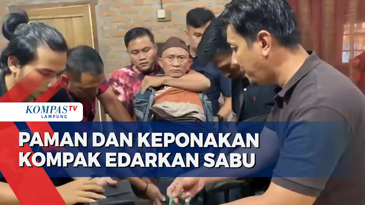 Bandar Sabu Tak Berkutik saat Dibekuk Polisi di Menggala Tulang Bawang Lampung