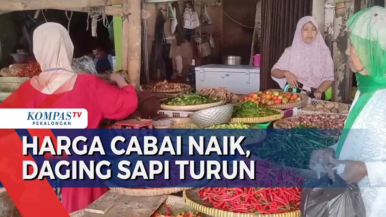 Harga Cabai Naik, Daging Sapi Turun Jelang Idul Adha