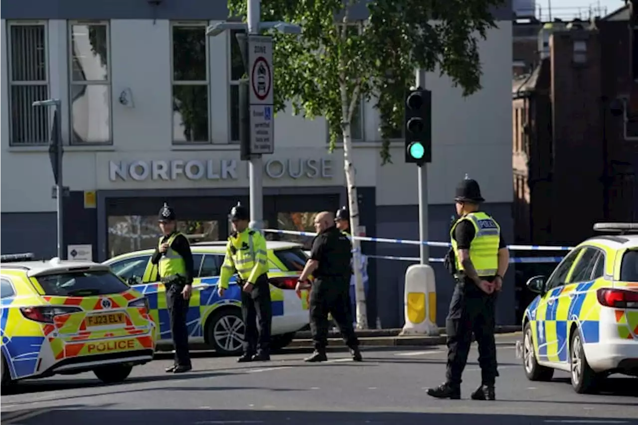 3 found dead and 3 hit by a van in linked incidents in English city of Nottingham, police say