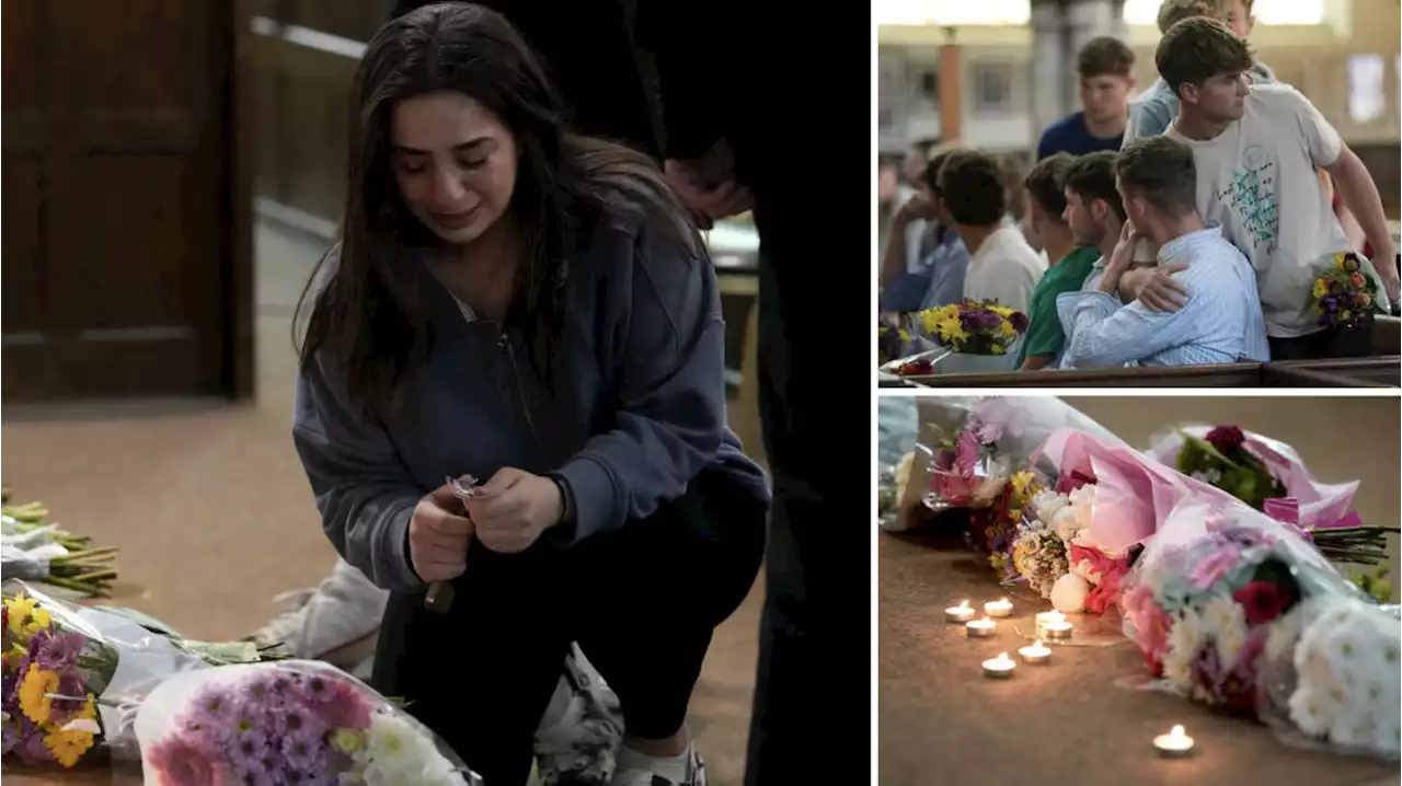 Hundreds gather for vigil to pay tribute to victims of Nottingham attack