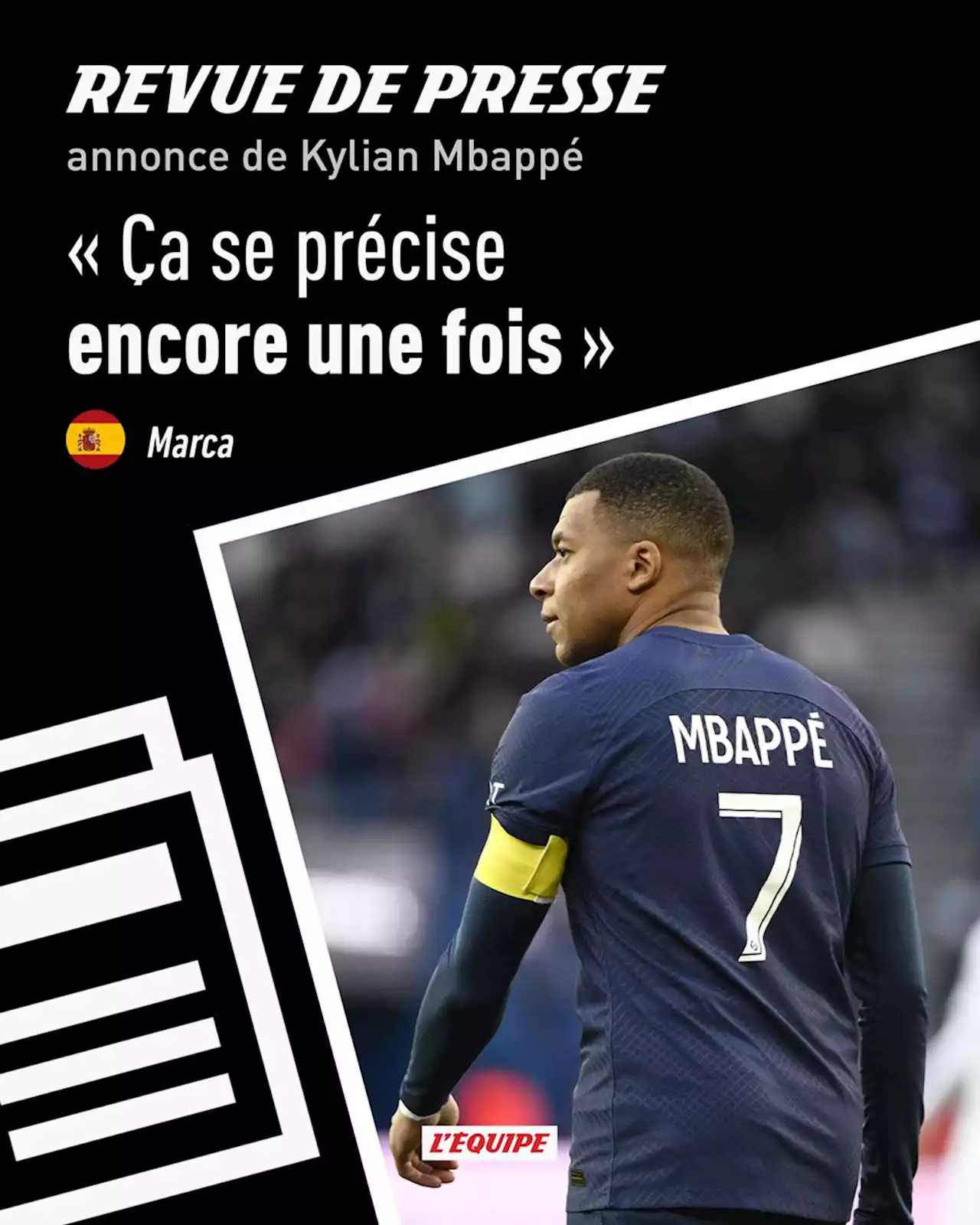 « Ça se précise », « séisme » : la presse européenne réagit à la lettre de Mbappé au PSG