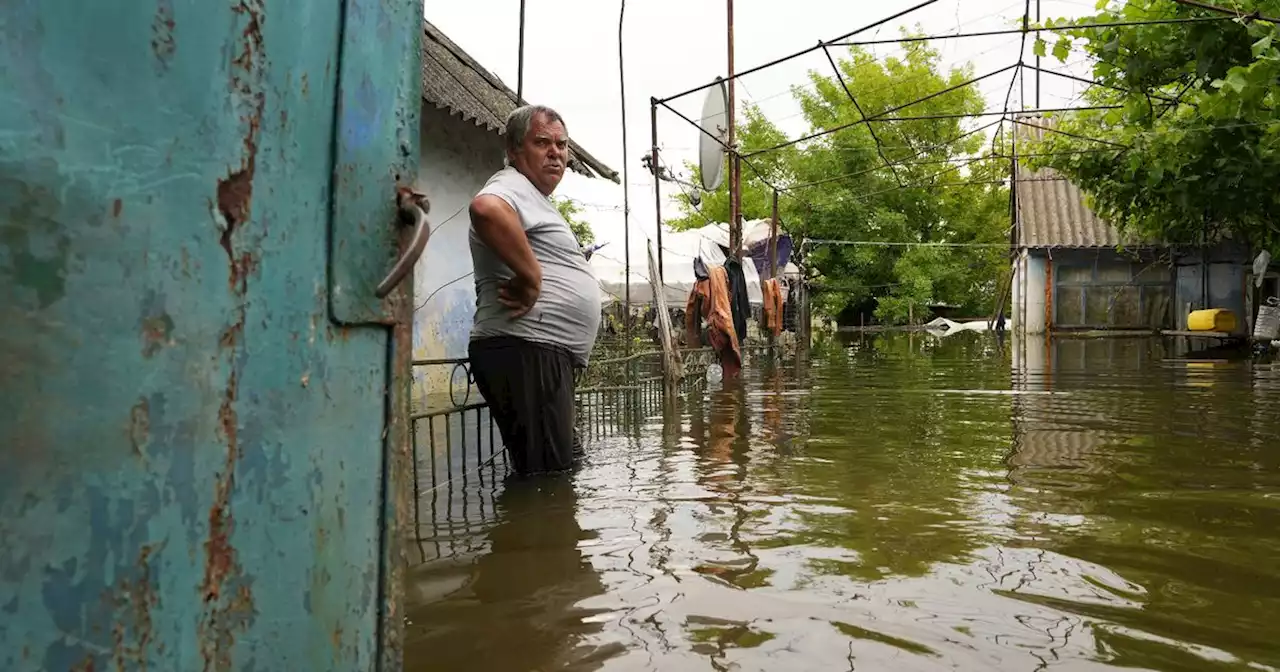 En Ukraine, les agriculteurs pleurent animaux et récoltes emportés par les eaux