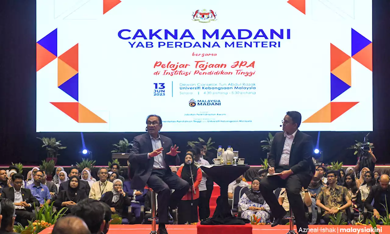 Anwar believes university education should be free, but govt needs time