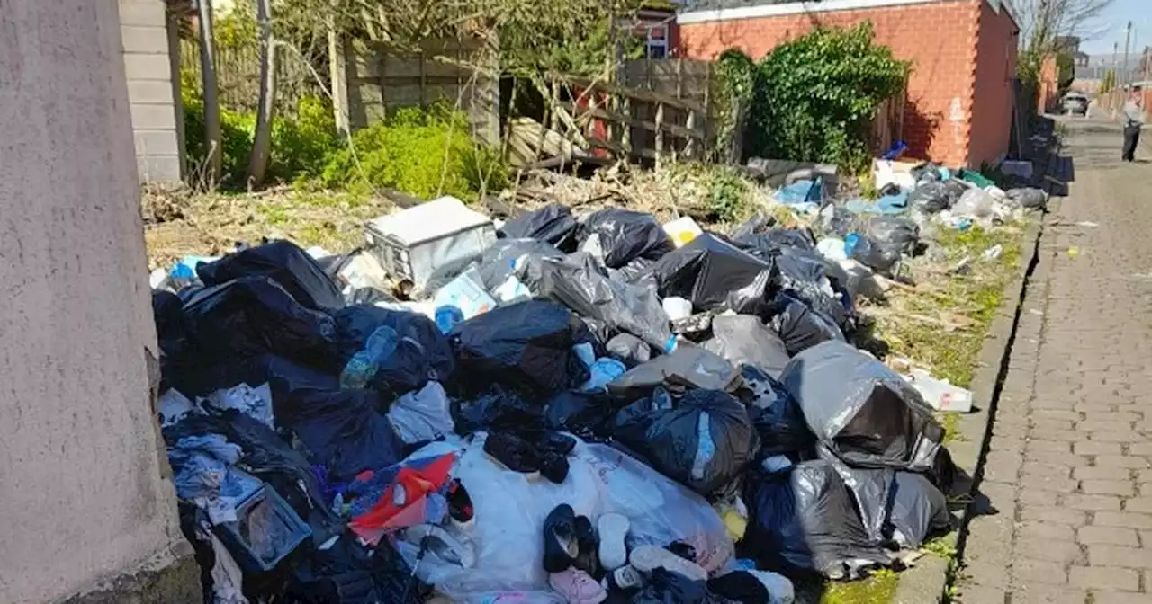 Residents who dumped 200 bin bags full of dirty nappies slapped with £400 fines