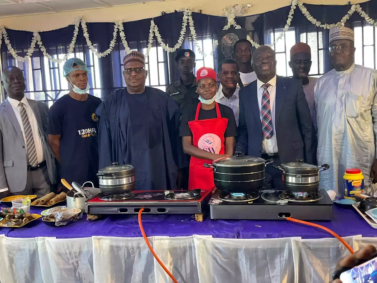 PICTORIAL: FUOYE VC visits Chef Damilola