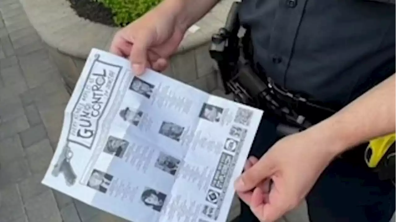 Antisemitic flyers littering Long Island lawns target Jewish lawmakers backing gun control laws