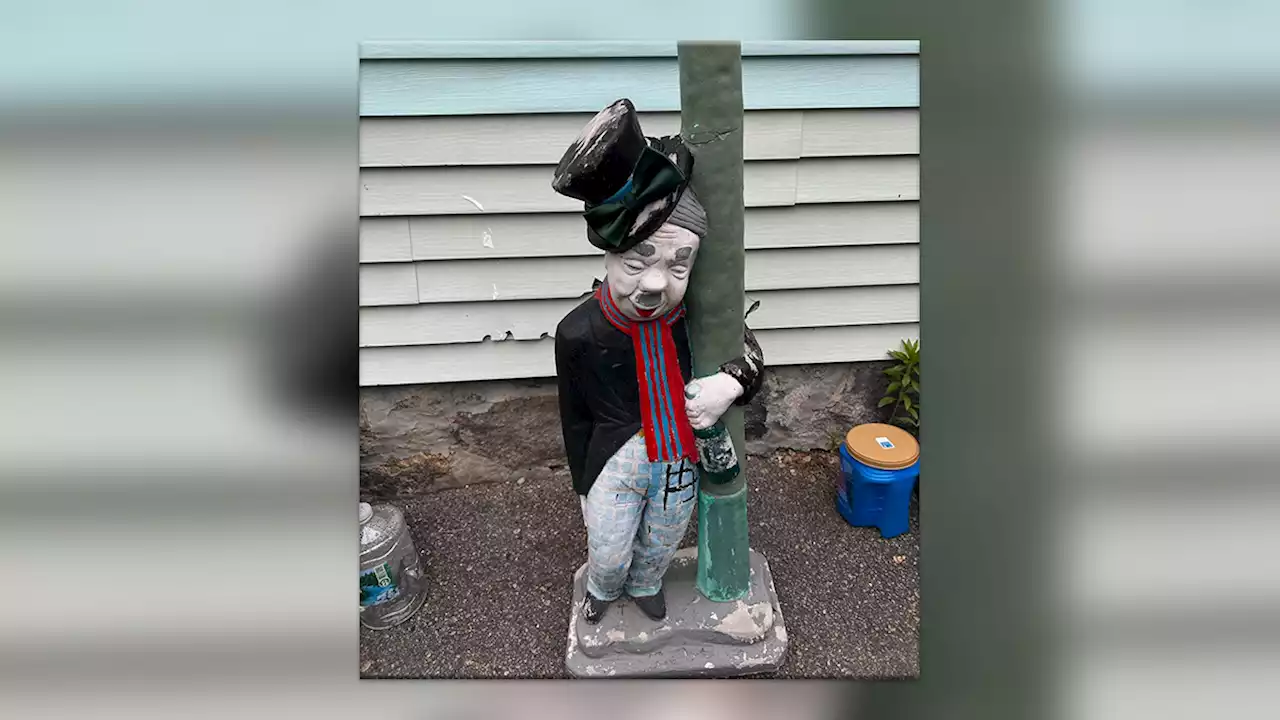 ‘The Man is back!': Beloved statue containing family ashes returned safely