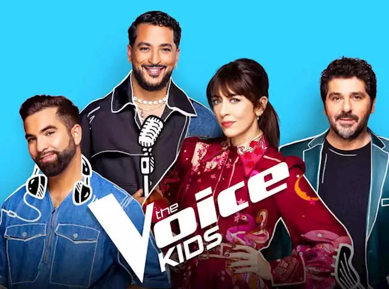 « The Voice Kids » avec Nolwenn Leroy , Slimane, Patrick Fiori et Kendji Girac à partir du mardi 4 juillet sur TF1