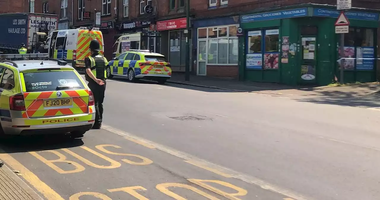 New cordon set up by police responding to major incident in city