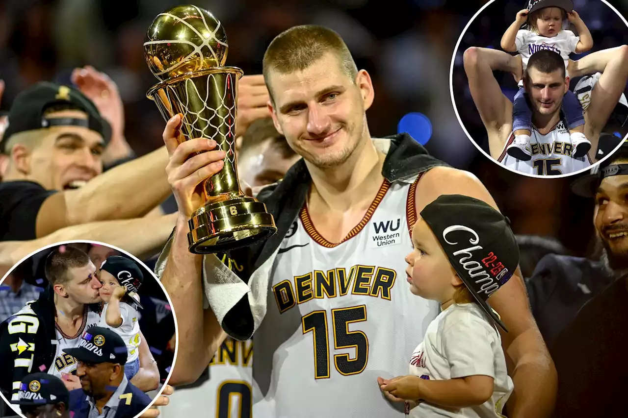 Nikola Jokic’s daughter unfazed by father’s Finals MVP trophy, rowdy Nuggets celebrations