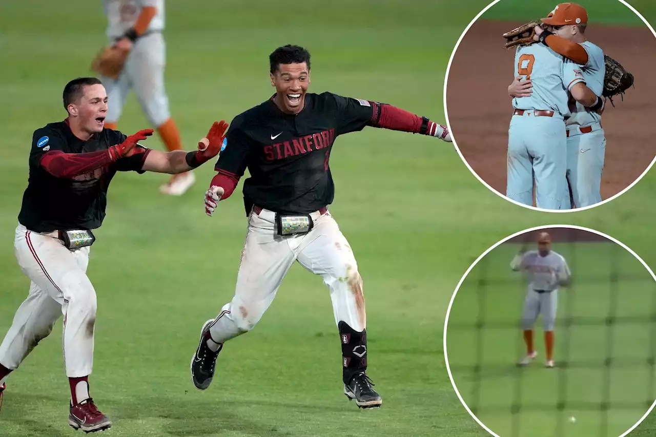 Stanford reaches College World Series on Texas’ wild walk-off blunder