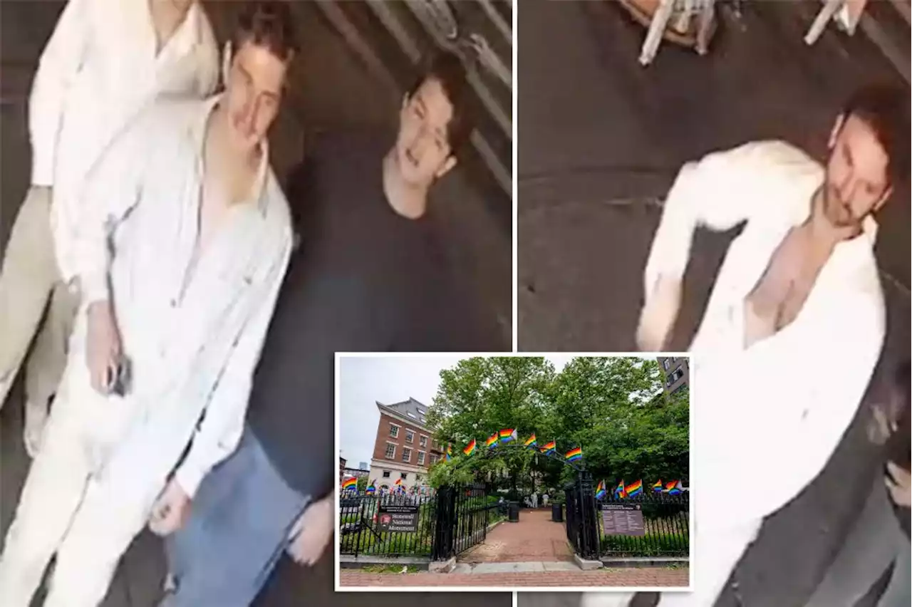 Trio wanted for destroying Pride flags outside NYC Stonewall National Monument: cops