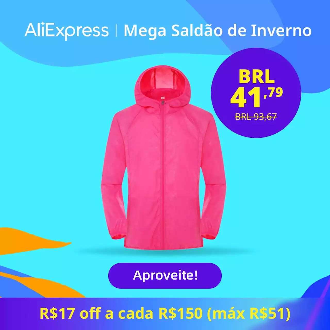 Mega Saldão de Inverno AliExpress: compre com até 80% de desconto