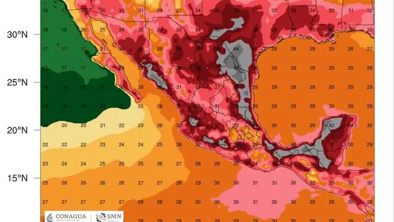 Prepárese para otra semana de calor: más de 40 grados en estas 24 entidades