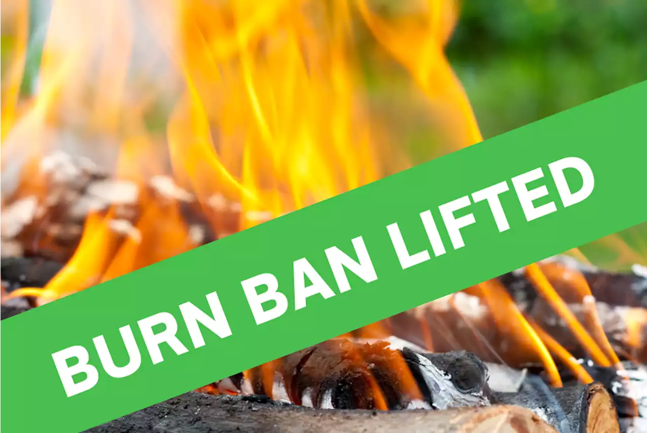 Quinte West lifts burn ban